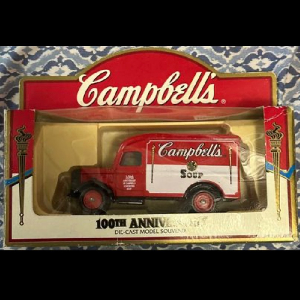 NEW Campbell's Soup 100th Anniversary Collectible Die Cast Delivery Truck
